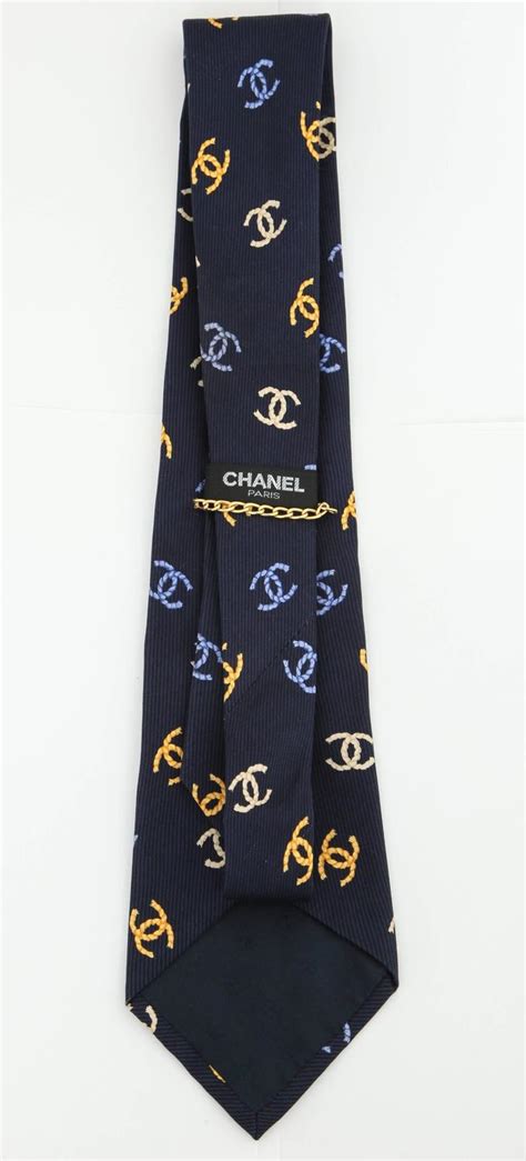 chanel necktie|Chanel ties sale.